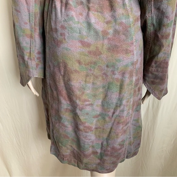 Isabel Marant Etoile earth toned tie dye linen viscose dress - Picture 10 of 16
